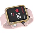 thumbnail image 3 of IBAOLEA Étui Protecteur de Montre Incrusté de Strass Compatible avec iWatch IBAOLEA Watch Series 1, Series 2, Series 3 Édition Non Céramique - Or (38 mm) Or 38 mm Édition Non Céramique, 3 of 8