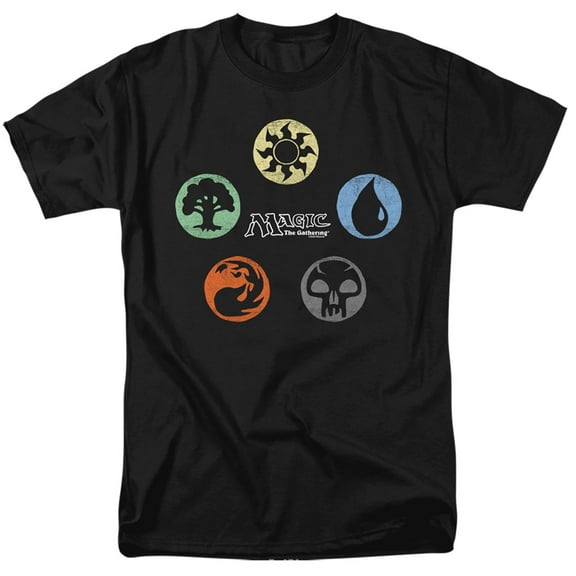 Magic The Gathering 5 Colors Unisex Adult T Shirt For Men And Women