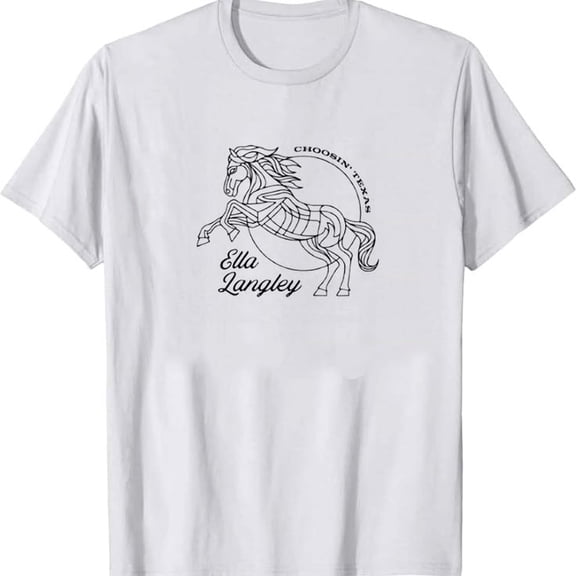 Ella Langley Choosin' Texas Storm T-shirt Sizes S-5XL Goldengate