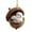 E, variant on PPKVUFD 1Pcs Forest Christmas Ornaments with Sleeping Animals in Acorns, 3.14 Inch Woodland Animal Decor for Christmas Tree, Nature Themed Holiday Decor for Tree Garland Wreath and Tabletop Display