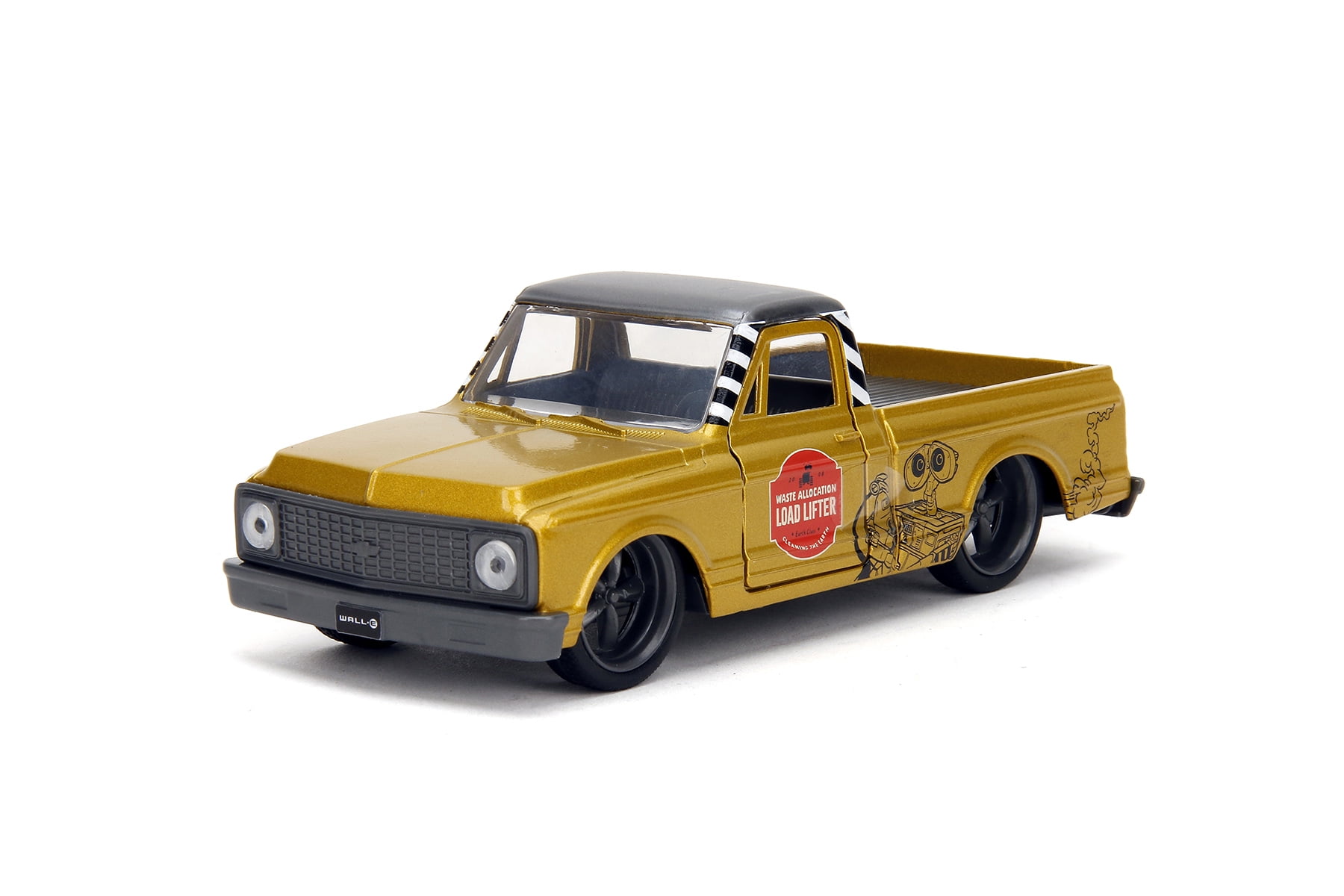 1985 Chevrolet C10 Pickup Truck Red with Flames 