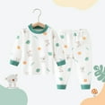 thumbnail image 2 of MEZZALL Girls Outfits For Toddler Baby Autumn Sets Warm Sleepwear Comfortable O-Neck Long Sleeve Tops Pants Fall Winter For Daily Wear And Leisure Activities Cute Cartoon Clothing, 2 of 3