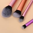 thumbnail image 2 of Set de brochas de maquillaje HomeSoGood de fibra sintética, 6 unidades, con caja, 2 of 5
