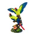 thumbnail image 1 of Estatua de loros, escultura de guacamayos, resistente al desgaste, colección de regalo Ideal, adorno artesanal, estatuilla de Animal de pájaro para, 1 of 9