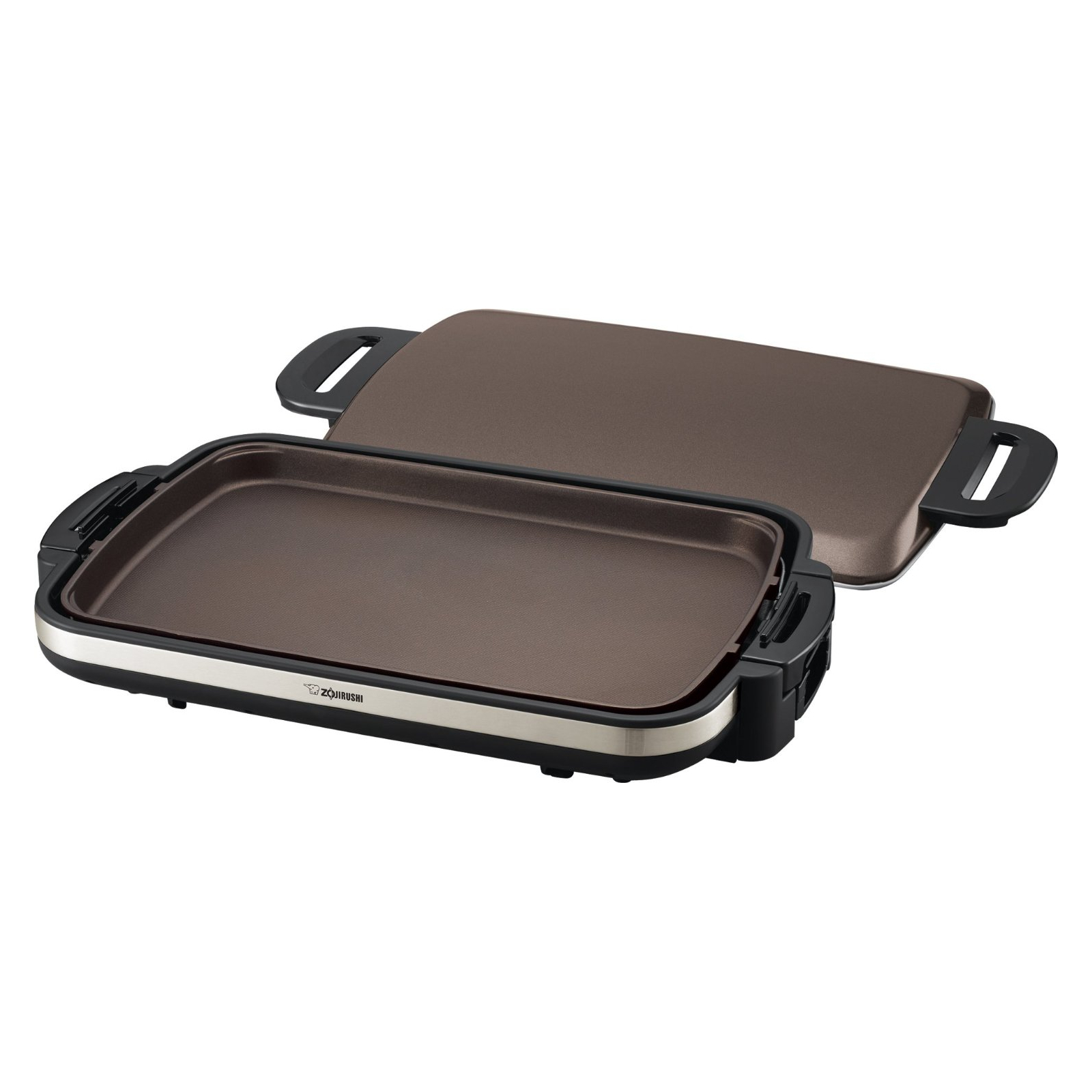 Zojirushi EADCC10XJ Gourmet Sizzler Electric Griddle, Stainless Brown