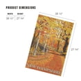 thumbnail image 4 of Lantern Press 1000 Piece Jigsaw Puzzle, New Hampshire, Fall Colors Scene, 4 of 5