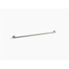 Kohler 42 in. Purist Grab Bar - Vibrant Polished Nickel