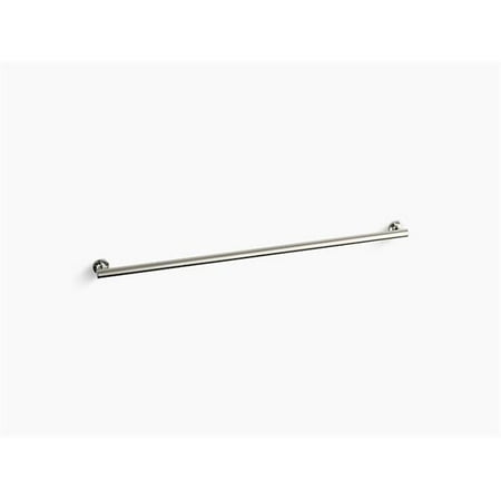 Kohler 42 in. Purist Grab Bar - Vibrant Polished Nickel