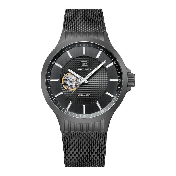 Reloj Glock automático de 44 mm para hombre con caja de acero inoxidable