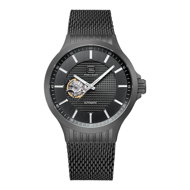 Reloj Glock automático de 44 mm para hombre con caja de acero inoxidable