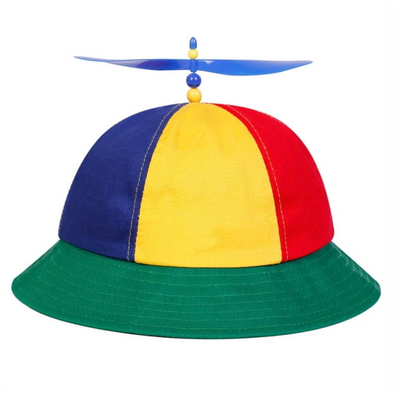 Women'S Propeller Cartoon Fisherman Hat Fashion Bucket Hat Outdoor Casual Cap for Spring And Autumn Travel Beach Parties-One-sizeGreen