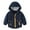 Navy, variant on Cethrio Boys Hooded Jackets, Long Sleeve Windproof Outdoor Full Zip Fall Outerwear Red Size 6-7