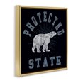 thumbnail image 3 of Stupell Industries Eclectic Gold Floating Frame Canvas Art, 18 x 18, by Spirit Animals/Life Is High, 3 of 8