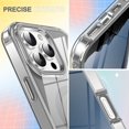 thumbnail image 3 of Decase Magnetic Phone Cover for iPhone 16 Pro Max Case Full Body,Design for Mag-Safe,Built-in Screen Protector, with Camera Lens Protector, Shockproof Protective Bumper Phone Case 6.9 Inch,Grey, 3 of 6