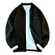 thumbnail image 1 of pstuiky camisetas de manga larga para hombre, Suéter informal de punto para hombre, cárdigan holgado de color liso, manga larga y cuello alto Tops de hombre xxxl, 1 of 8