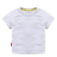 thumbnail image 2 of SILVERCELL 2-10Y Boys Girls Cotton Short Sleeve T-Shirts Toddler Kids Casual Solid Color Pullover Tee Tops, 2 of 8