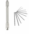 thumbnail image 1 of Juego de brocas pequeñas con broca helicoidal manual de doble cabezal (brocas pequeñas de 10 piezas), 1 of 5