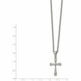 thumbnail image 2 of Stainless Steel Polished Cross 22In Necklace (22 X 2) Made In China -Jewelry By Sweet Pea, 2 of 5