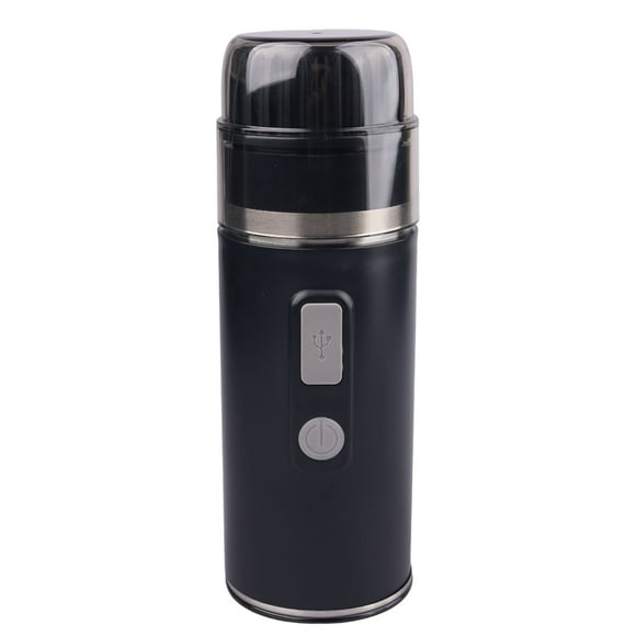 ERNA 110ML Portable 8W Electric Mini Coffee Machine, Rechargeable Coffee Maker Car Travel Outdoor Small Automatic Espresso Machine