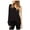 black, variant on Sanctuary Clothing Womens Solid One Shoulder Blouse, Black, X-Small