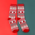 thumbnail image 2 of Qarigey 5 pares de calcetines de algodón con tema navideño, regalo para amigos y familiares, calcetines gruesos de dibujos animados Medias, 2 of 6