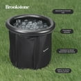thumbnail image 3 of Brookstone Portable Ice Bath Cold Plunge Water Therapy Tub, Plastic Cover, Helps with Arthritis, Athletes Recovery, One Size, 3 of 20