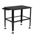 thumbnail image 1 of Garvee Welding Table 36"x19", 5/8-inch Fixture Holes Steel Welding Workbench Table, 1200lbs Load Capacity Welding Table Portable Work Bench, 1 of 8