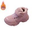 thumbnail image 2 of XXWXYD Boys Winter Boots Girls Boys Children's Casual Shoes Mesh Soft Sole Breathable Sports Short Boots for Fashion Classic Comfortable Shoe(7-8 Years,Purple), 2 of 7