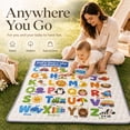 thumbnail image 6 of NimbleRest 50"x50" Large Baby Play Mat, Thick Soft Floor Playmat for Infants & Toddlers, Foldable Non-Slip Crawling & Tummy Time Mat, 6 of 7