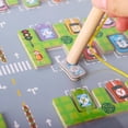 thumbnail image 4 of Wooden Magnetic Alphabet Maze Board, Letter Matching And Pen Grip Training For Early Learning, 4 of 9