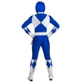 thumbnail image 4 of Authentic Power Rangers Blue Ranger Men's Costume, 4 of 13