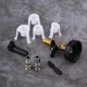 thumbnail image 3 of Kit de purge de frein de voiture, kit de vidange de liquide de purge, ensemble d'outils pneumatiques pour aspirateur de garage, 90-120 psi, 3 of 4