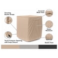 thumbnail image 3 of Air Conditioner Cover - Durable Weather-Resistant Protection for Outdoor Units, Ultima 600D Polyester, 32W x 36D x 38H, Ripstop Tan, 3 of 7