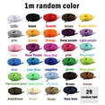 thumbnail image 3 of 120cm Round Shoelaces Multi Colors Sneaker Shoe Laces Strings Shoelaces Bootlaces Sport Boot lace Athletic Shoe String color random 1m, 3 of 9