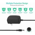 thumbnail image 5 of BRICK- Dc 12 Volt 2Amp Power Supply 12V 24W Ac Adapter 100-240V To Black, 5 of 6