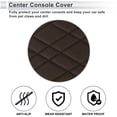 thumbnail image 4 of Car Center Console Cover for BMW 3 Series F30 2013-2019 Deep Brown 1 Pc, 4 of 7