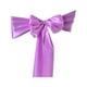 thumbnail image 4 of Funda para silla con lazo, satén dorado, morado y azul, ideal para banquetes de hotel, bodas y eventos de gran volumen, fácil de instalar, tela de satén premium, ideal para bodas., 4 of 9
