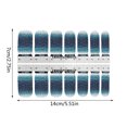 thumbnail image 4 of Full Glitter Gradient Nail Polish Strips Self Decal Stickers For Women Girls Design Wraps Sets, 4 of 6