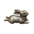 thumbnail image 2 of Cast Iron Rabbit Tabletop Figurine Paperweight, 2 of 3