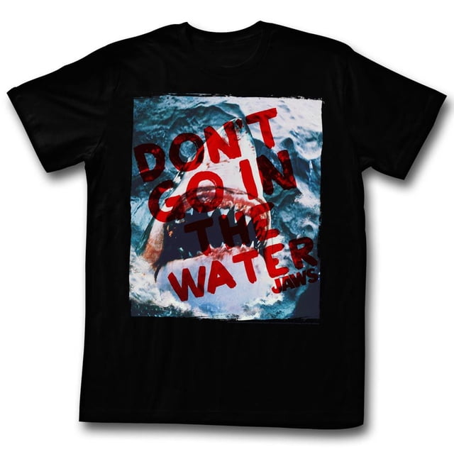 Jaws Movies Don�T Go Adult Short Sleeve T Shirt