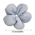 thumbnail image 3 of FENOHREFE 3D Flower Hair Scrunchies Thick Updo Oversized Hair Scrunchy Elegant Hair Rope Scrunchies Women Ponytail Holder, 3 of 8