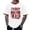 White, variant on Retro Tone Streetwear Graphic Jersey, Men’s Casual Game Day Tee, Lightweight Everyday Fashion Top