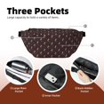 thumbnail image 2 of Sigee Leopard Print for Multi-functional Belt Bag for Men and Women With Adjustable Strap For Travel Running Hiking, 2 of 8