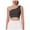 Black-w, variant on Sports Bras for Women One Shoulder Racerback Seamless Yoga Running Dance Workout Antibacterial Bras for Women XL