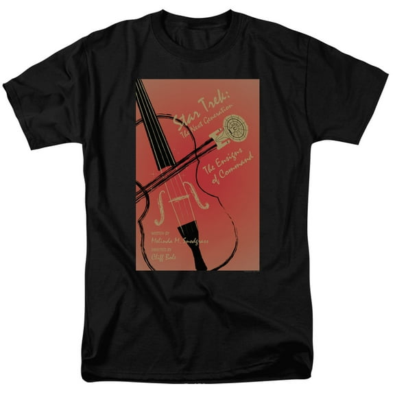 Star Trek Tng Season 3 Episode 2 Adult 18/1 T-Shirt Black