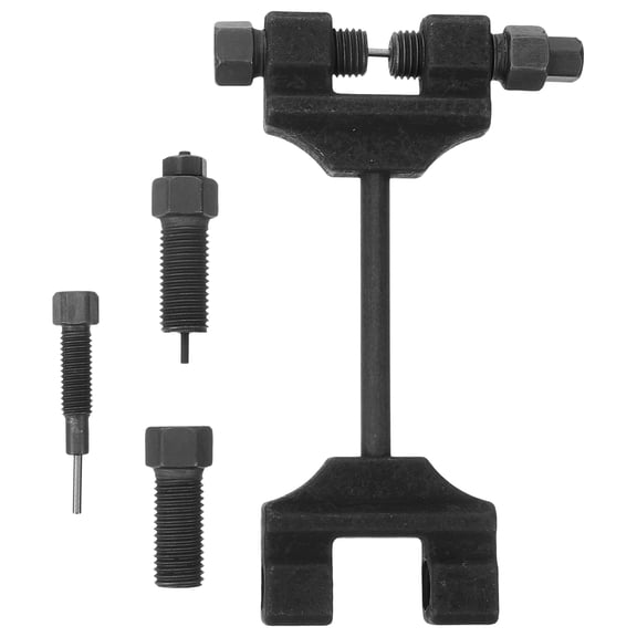 WASHWEPE 1 Set Steel Motorcycle Chain Breaker Tool Kit for Bike Chain Removal and Repair 13.50X8.50X1.50CM