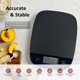 thumbnail image 2 of Báscula digital para cocina NUTRI FIT de 1 g a 5 kg con pantalla LCD, 2 of 9