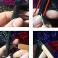 thumbnail image 1 of 1/3 Uds 0,5mm gancho de aguja de ganchillo Dreadlock ganchos de bambú fabricación de herramientas LingWen 8390615943109, 1 of 1