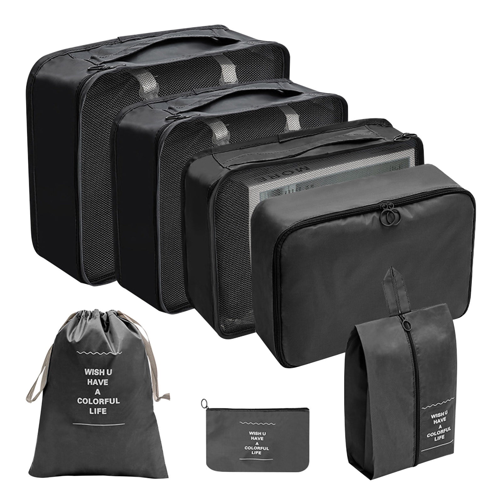 Outdoor Products 5 Piece Expandable Packing Cube Set - Lightweight
