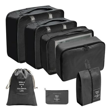 AYktou 7 Set Packing Cubes for Suitcases 7… product image